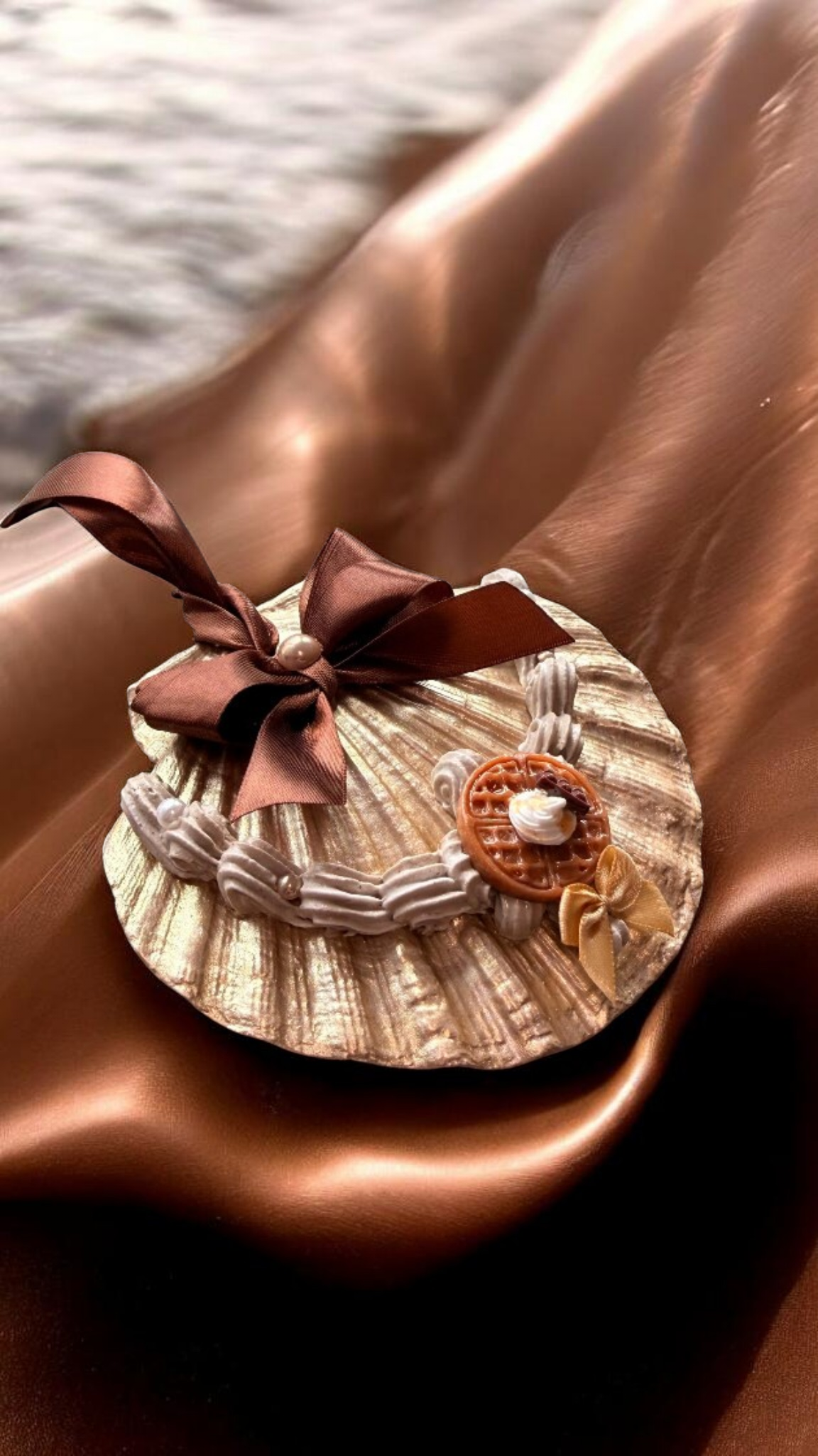 Made to Order Waffle Coquette Seashell Wall Decor