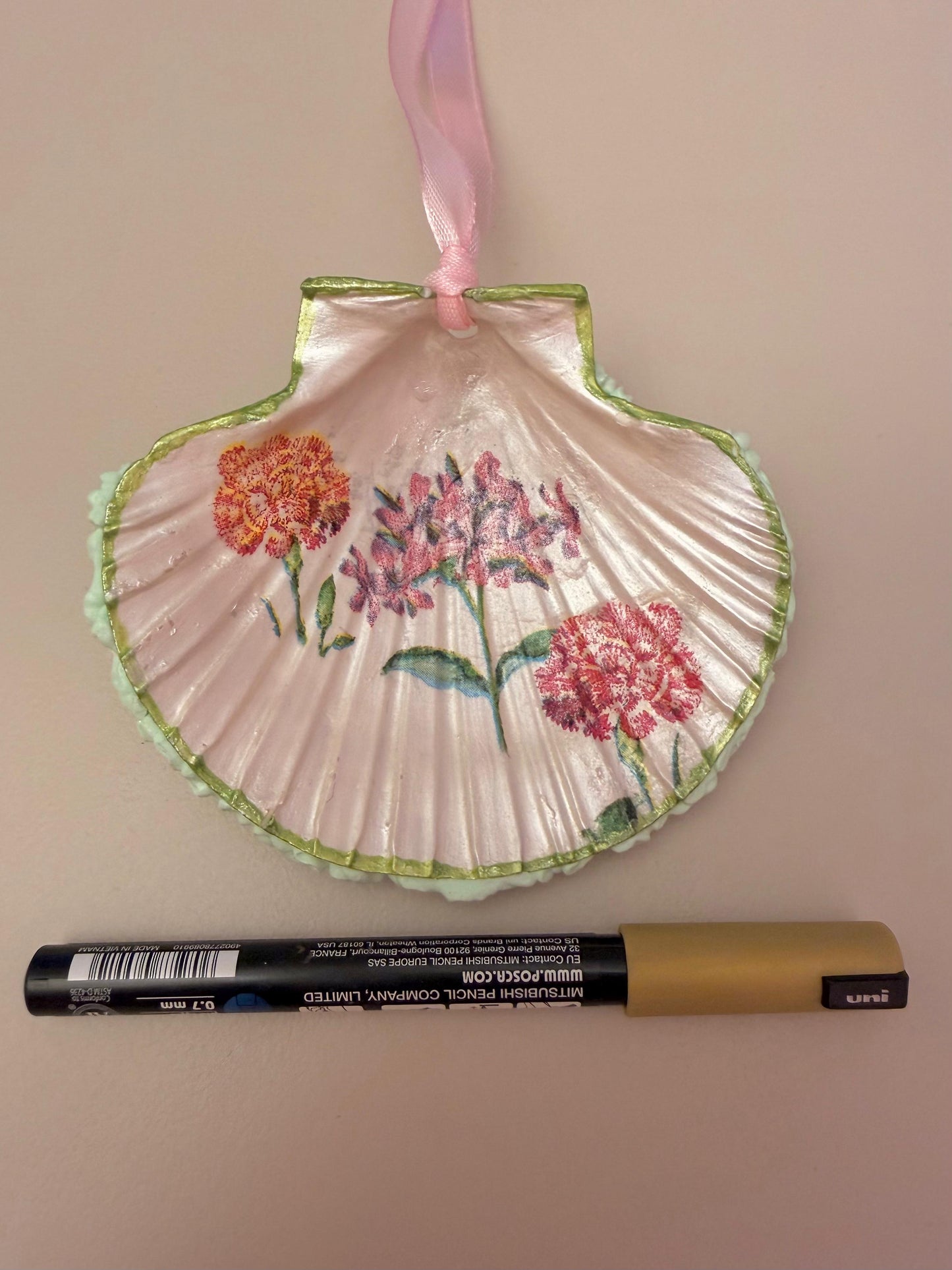 Fairycore Shell Decor With Faux Frosting