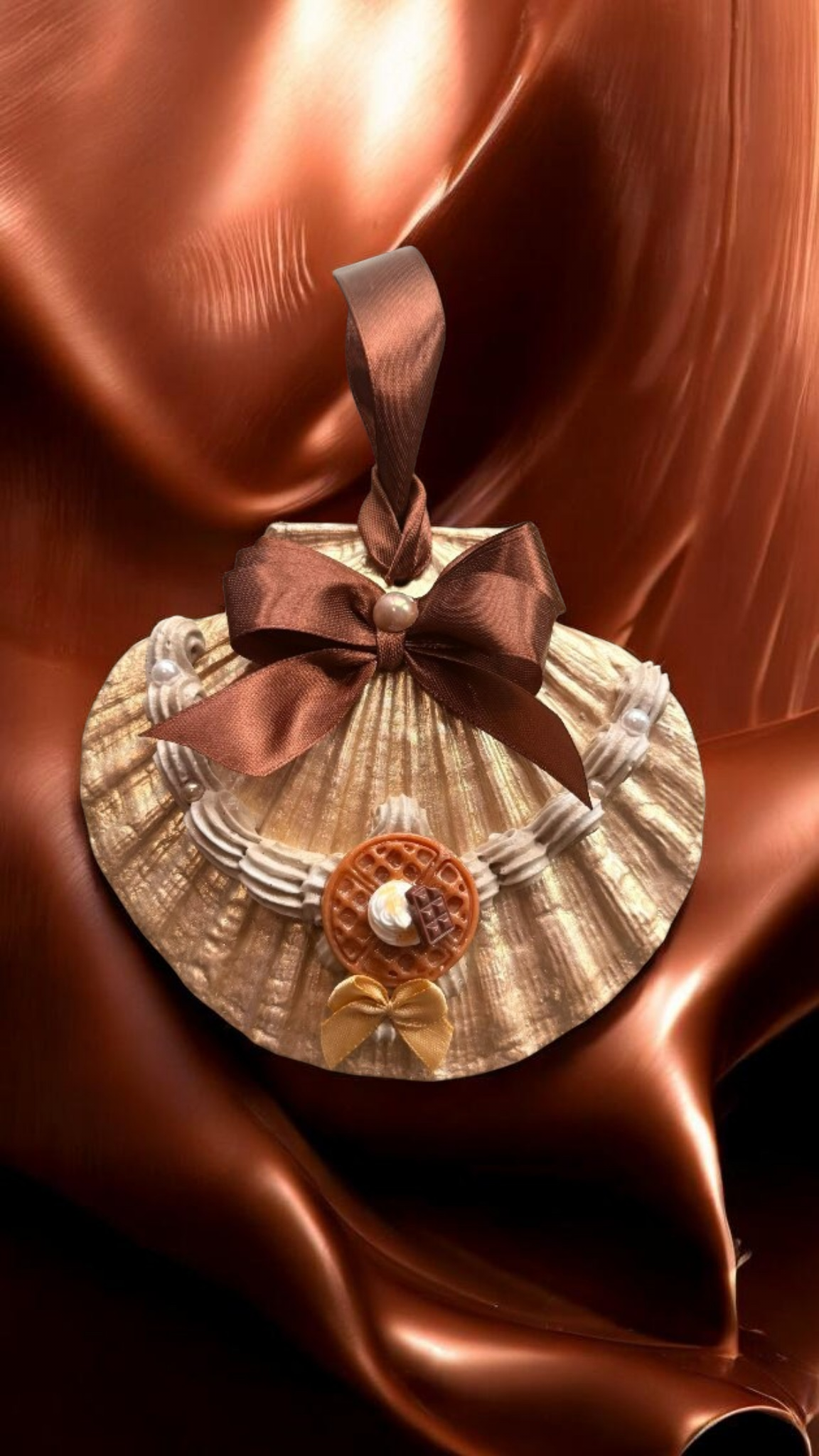 Made to Order Waffle Coquette Seashell Wall Decor
