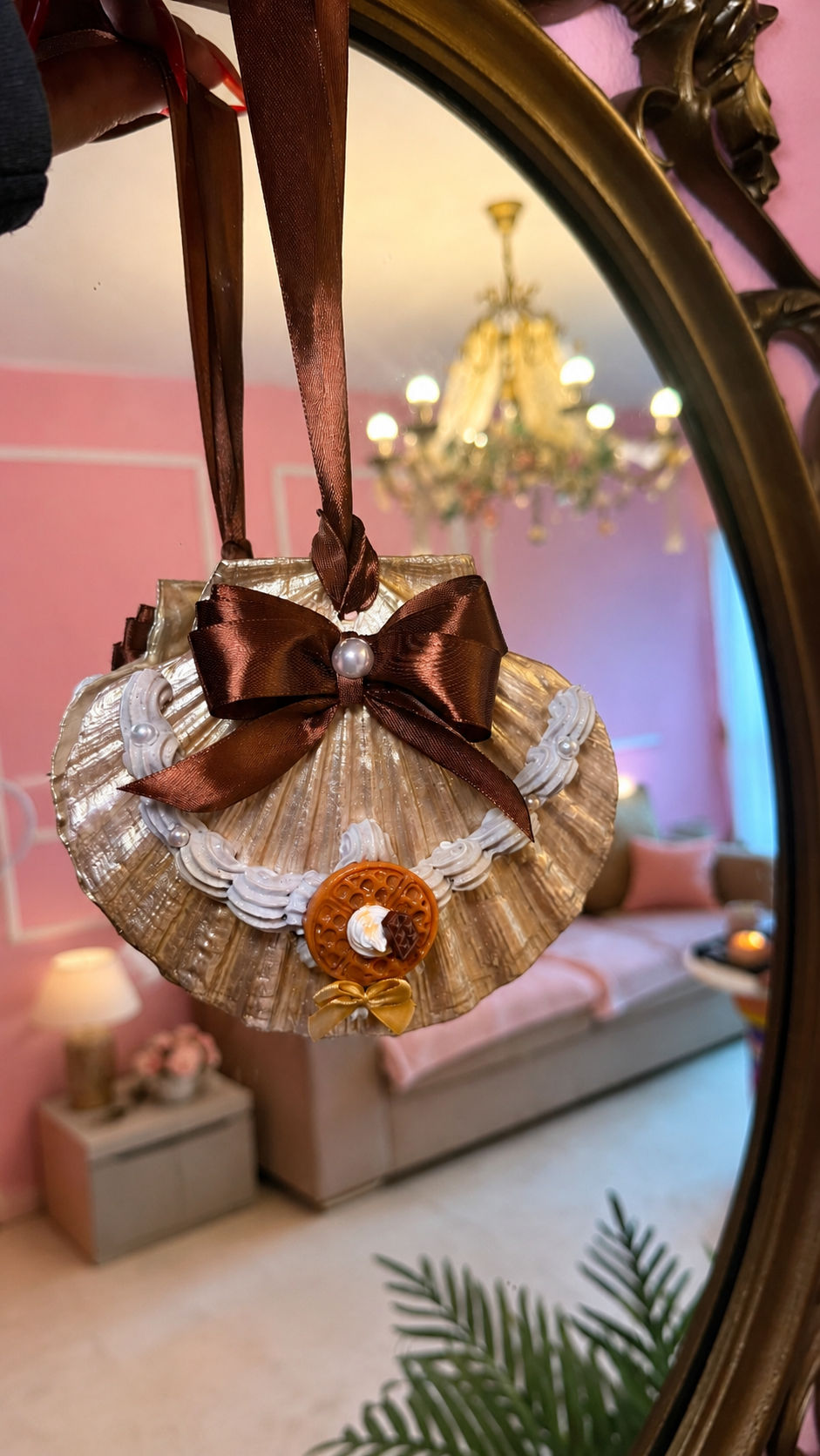 Made to Order Waffle Coquette Seashell Wall Decor